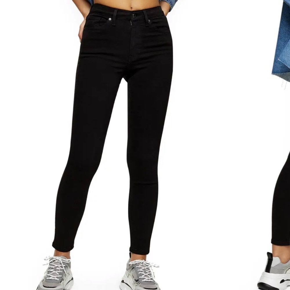 Jamie High Waist Black Jeans